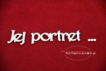 Jej Portret zestaw słów - ozdobna czcionka