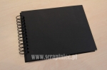 Album Czarny 20x25 cm