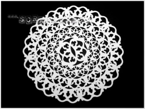 Zestaw serwetek ażurowych 3 szt.