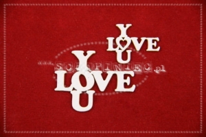 LOVE You crossword zestaw