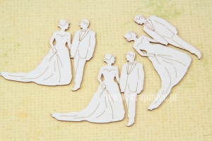 Młoda Para Bridegroom 02 3 szt. 