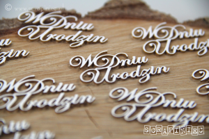 W Dniu Urodzin  zestaw słów połączonych