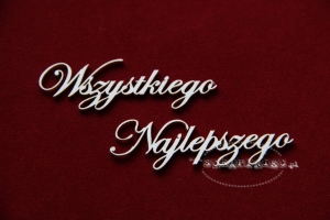 Wszystkiego Najlepszego zestaw słów