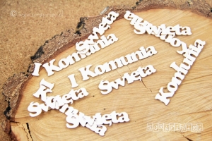 Zestaw słów "I Komunia Święta"