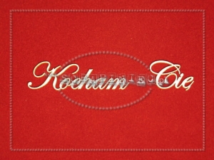 Kocham Cię zestaw słów