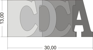 Wordbook CIOCIA 13x30 cm