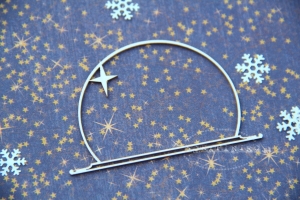 Ramka - kopuła z gwiazdką 