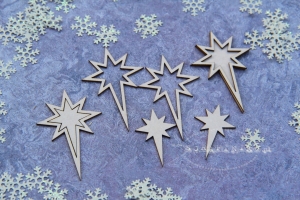 Zestaw gwiazda betlejemska 21 szt