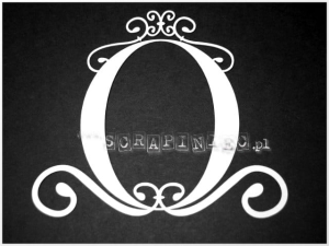 Ramka wiktoriańska "stojąca" '15 cm 