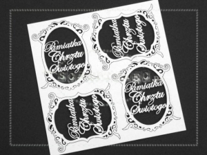 Ramki ozdobne - Pamiątka Chrztu Świętego