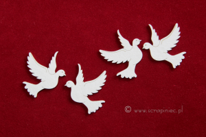 Gołębie małe/ little pigeons 4 szt 