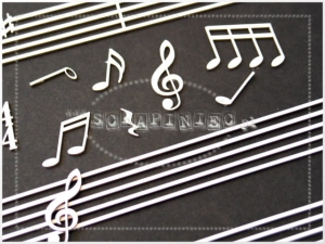 Zestaw nutkowy, nuty