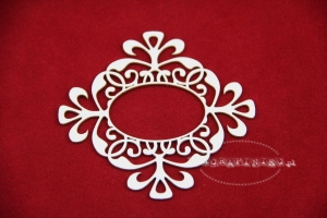 Ramka ornamentowa 01 - owal