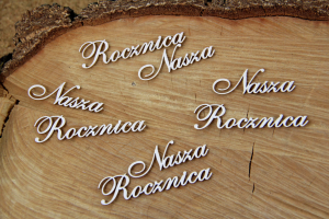 Nasza Rocznica zestaw 4 napisów