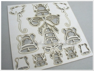 Dzwoneczki ażurowe zestaw '20 cm beermat