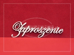 Zaproszenie zestaw słów