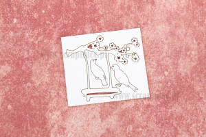 Dekor- ptaszki na huśtawce