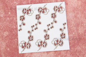 Kwiaty wiśni zestaw 6szt.