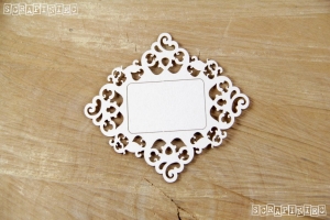 Ramka prostokąt retro Rae '15 cm