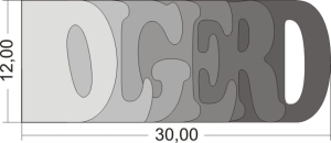 Wordbook OLGIERD 12x30 cm