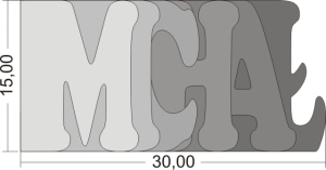 Wordbook MICHAŁ 15x30 cm