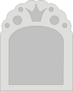 Ramka Królewska 16x20 cm