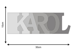 Wordbook KAROL 10x30