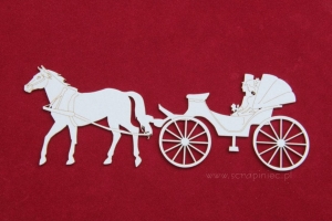 Bryczka z Parą Młodą