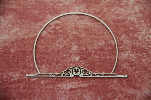 Ramka - kopuła z ornamentem 01/ ornamental dome frame 01
