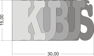 Wordbook KUBUŚ 15x30 cm