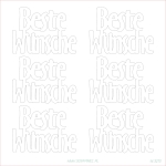 Besten Wünsche zestaw słów