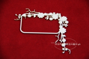 Apple- tree blossom frame 01 - Kwitnąca jabłonka - ramka 01