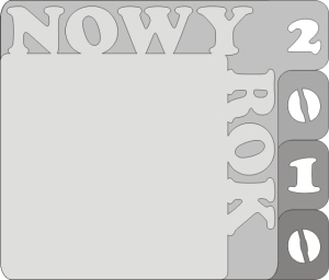 album NOWY ROK 2010 15x17,5 cm