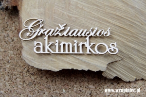 Gražiausios akimirkos - LTU - napis