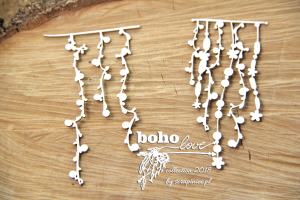 Boho Love - small garlands 01 - małe girlandy 01