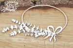 Lavender Mist - oval frame - owalna ramka 