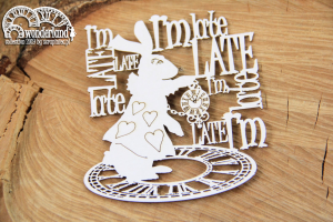 Wonderland - I'm late - decor 