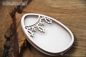 Tatting Easter - Shaker box Jajo 03