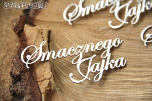 Smacznego Jajka - zestaw 6 napisów