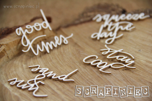 Beautiful Life - Stay cool - chipboards