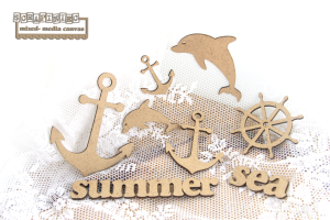 Marine embellishment - Ozdoby morskie HDF