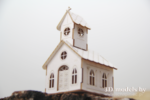 Mini church - mini kościół 8,3 cm