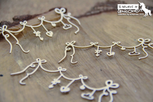 Believe in Unicorns -  garlands - girlandy