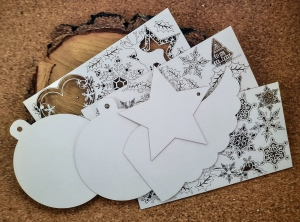 Workshop kit Christmas cards 2020 - Mix warsztatowy 