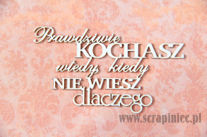 Prawdziwie kochasz - wersja podstawowa