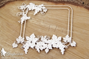Grapevine - rectangle frame 02 - prostokątna ramka 02