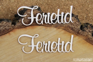 Ferietid x2 - NO - napis  