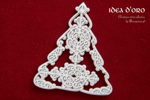 2-warstwowa duża choinka - Idea d'oro - 2-layers big chritmass tree