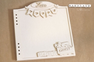 Babyland Album z imieniem 21x23 cm (russian)