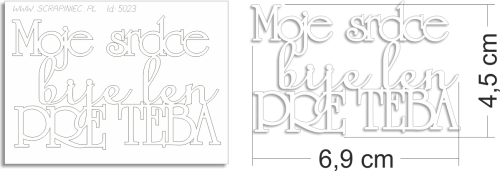 Moje srdce bije len pre teba - SK - napis.png